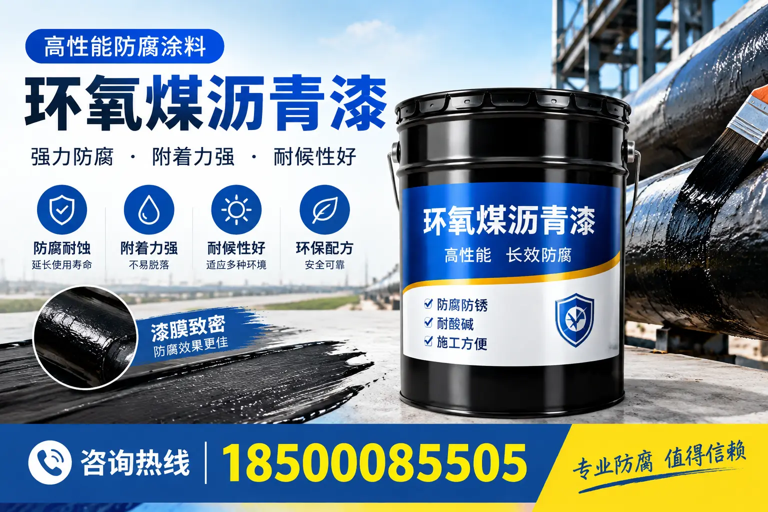环氧煤沥青漆使用中的常见问题解答,德州用户必看